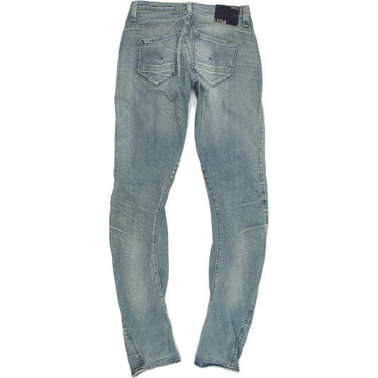 G-Star Women Blue Tapered Slim Stretch Jeans W25 L32