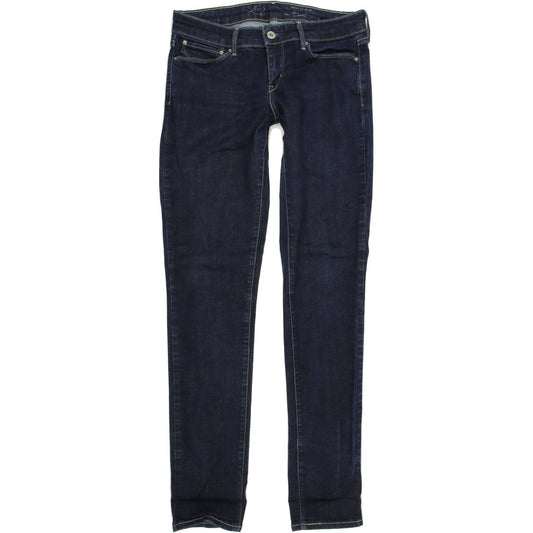 Levi's Demi Curve Women Blue Skinny Slim Stretch Jeans W28 L34