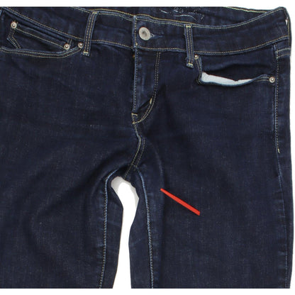 Levi's Demi Curve Women Blue Skinny Slim Stretch Jeans W28 L34