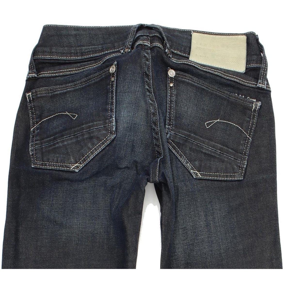 G-Star Lynn Women Blue Skinny Slim Stretch Jeans W26 L30