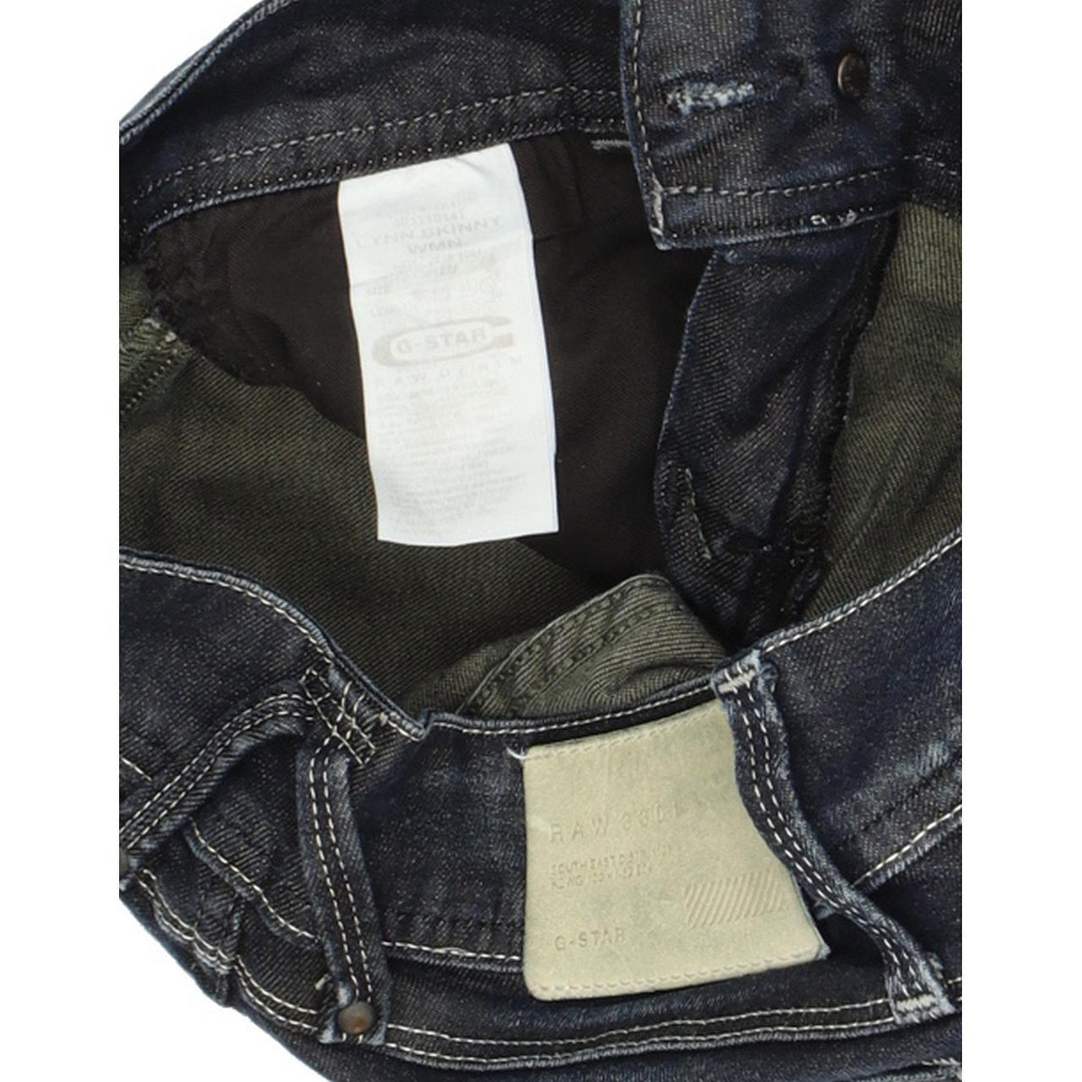 G-Star Lynn Women Blue Skinny Slim Stretch Jeans W26 L30
