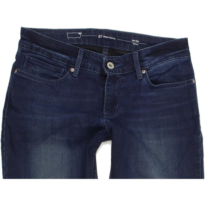 Levi's Demi Curve Women Blue Skinny Slim Stretch Jeans W27 L31