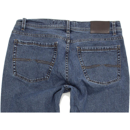 Pioneer Rando Women Blue Straight Regular Stretch Jeans W34 L30
