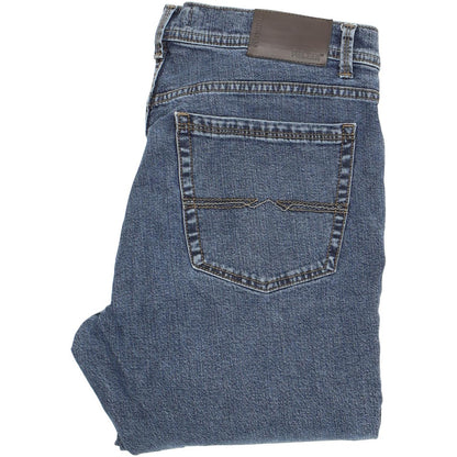 Pioneer Rando Women Blue Straight Regular Stretch Jeans W34 L30