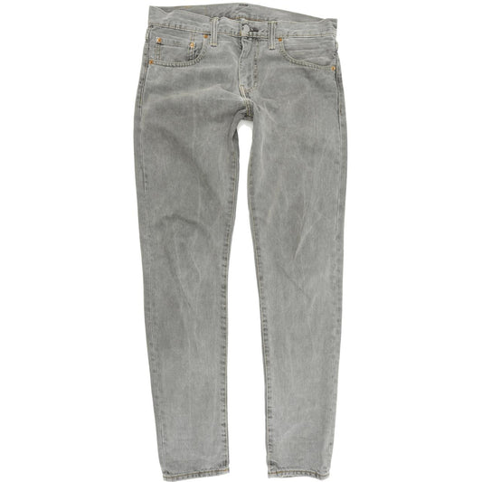 Levi's 520 Men Grey Tapered Slim Jeans W28 L32