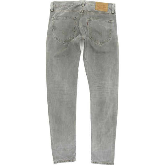 Levi's 520 Men Grey Tapered Slim Jeans W28 L32