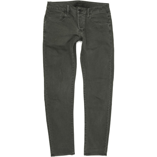 G-Star 3301 Deconstruted Men Khaki Skinny Slim Stretch Jeans W31 L34