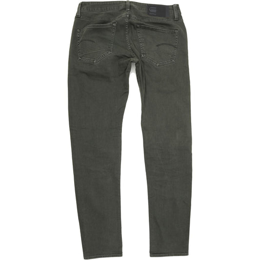 G-Star 3301 Deconstruted Men Khaki Skinny Slim Stretch Jeans W31 L34