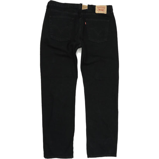 Levi's 581 Men Black Straight Regular Jeans W38 L32