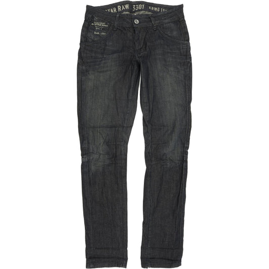 G-Star Jaxon Women Blue Skinny Slim Stretch Jeans W30 L32