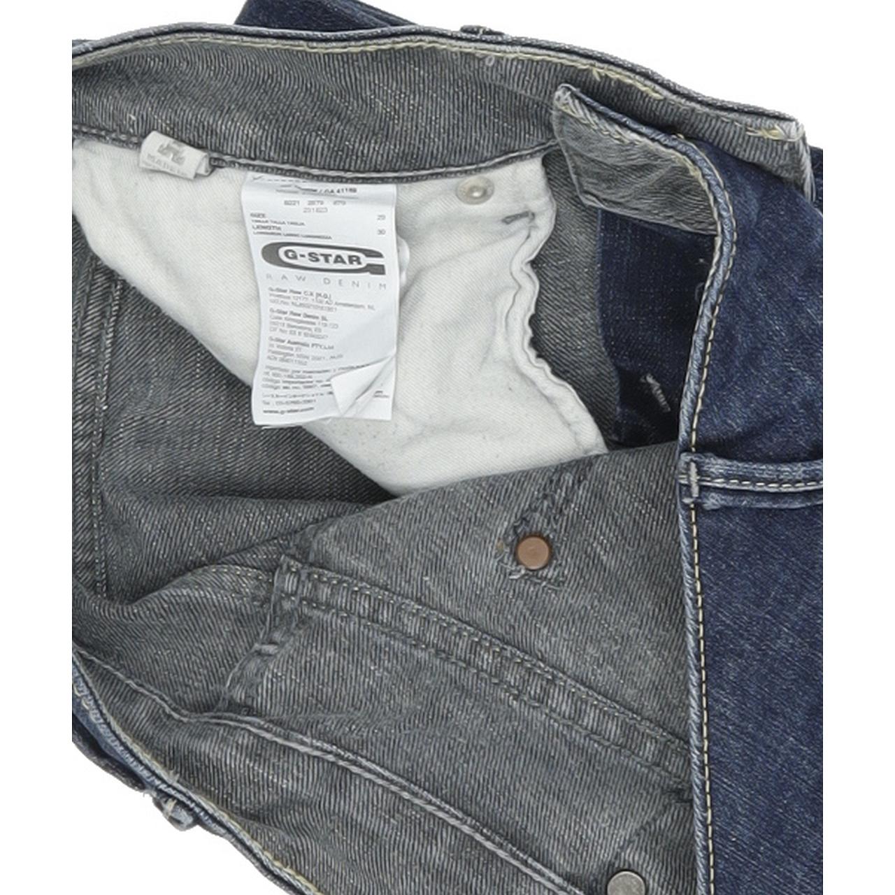 G-Star Midge Women Blue Straight Relaxed Stretch Jeans W29 L30
