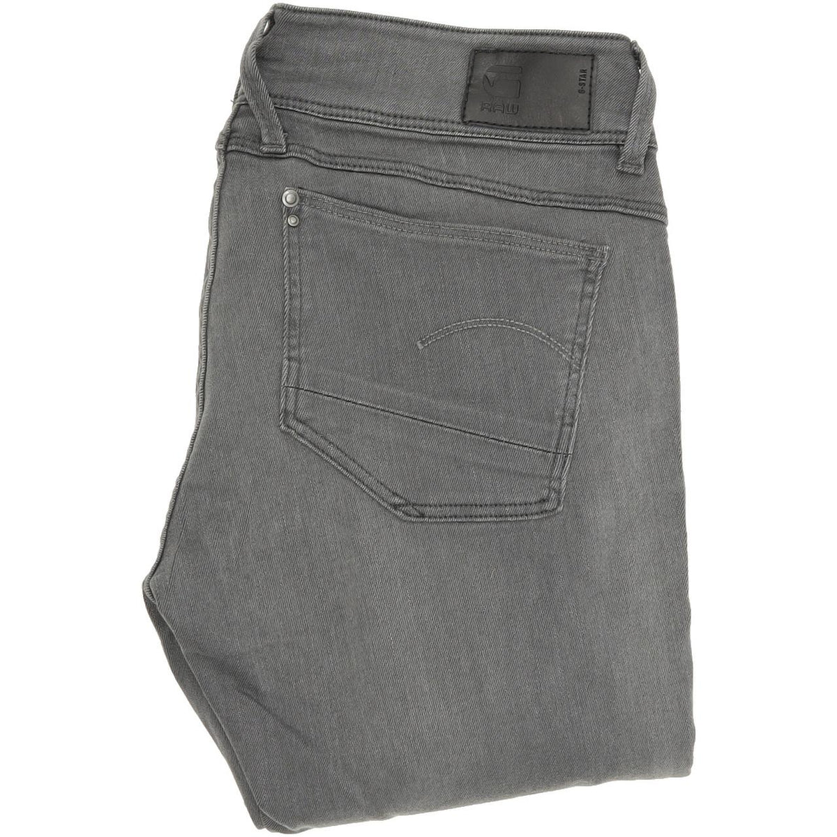 G-Star Lynn Women Grey Skinny Slim Stretch Jeans W28 L30
