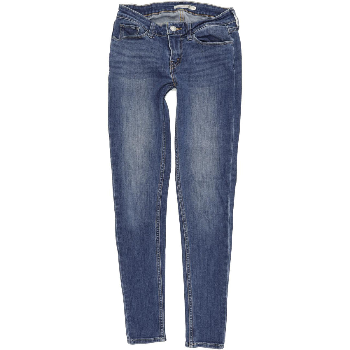 Levi's 535 Women Blue Skinny Slim Stretch Jeans W27 L30