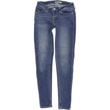 Levi's 535 Women Blue Skinny Slim Stretch Jeans W27 L30