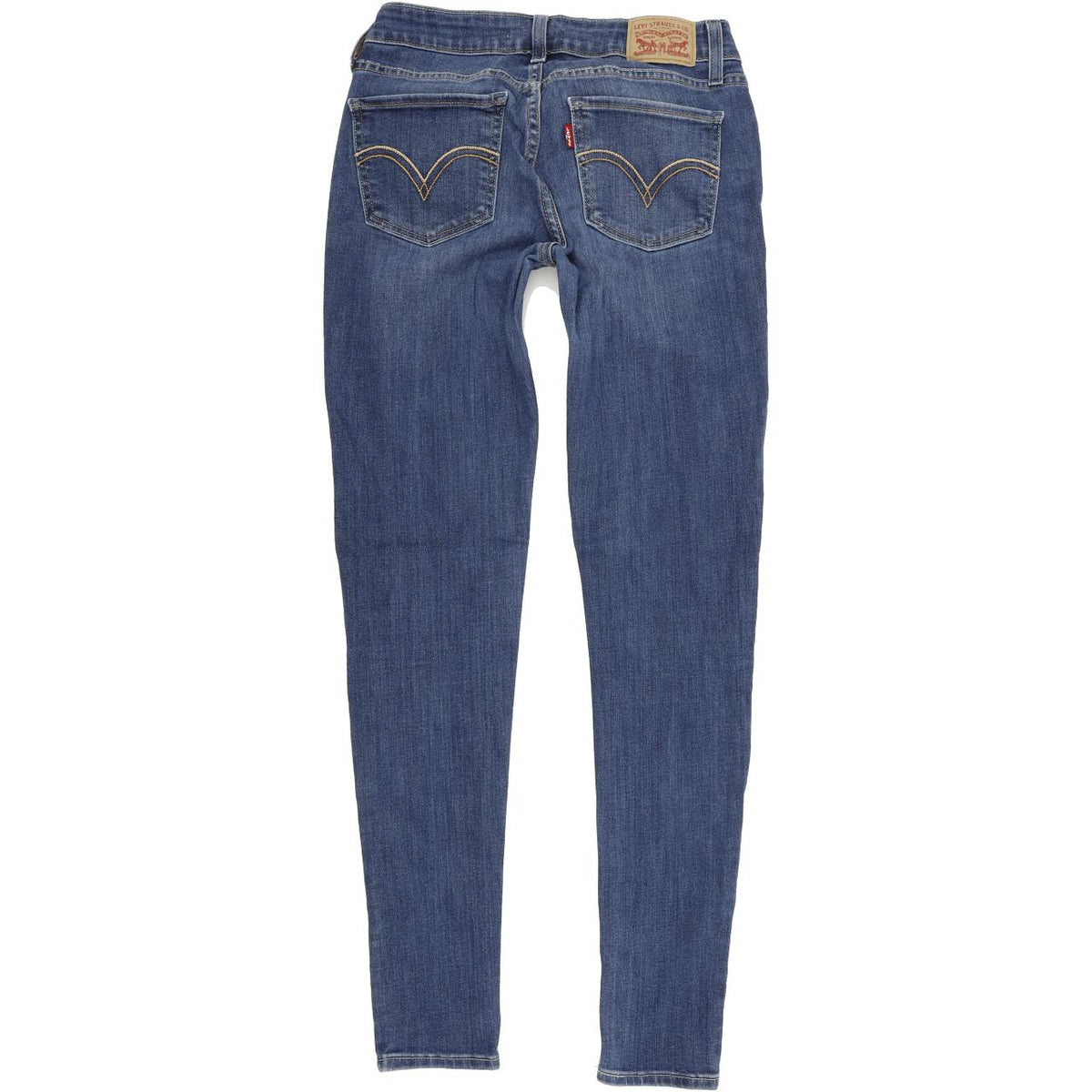 Levi's 535 Women Blue Skinny Slim Stretch Jeans W27 L30