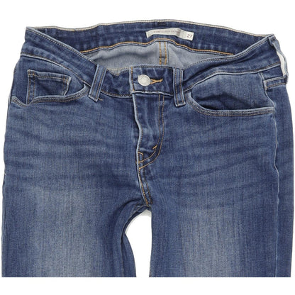 Levi's 535 Women Blue Skinny Slim Stretch Jeans W27 L30