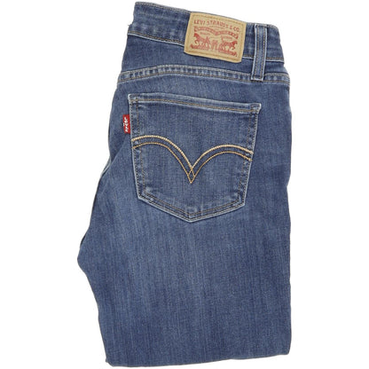 Levi's 535 Women Blue Skinny Slim Stretch Jeans W27 L30
