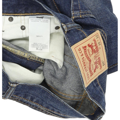 Levi's 511 Men Blue Skinny Slim Jeans W30 L32