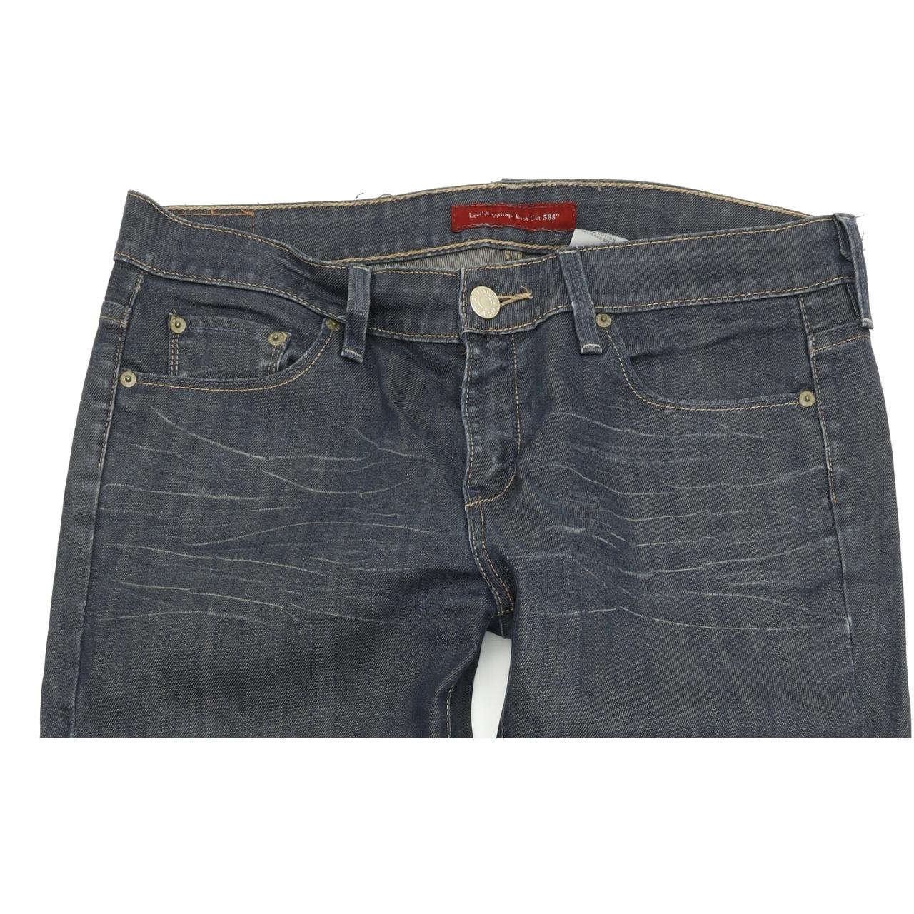 Levi's 565 Women Blue Bootcut Regular Jeans W31 L32