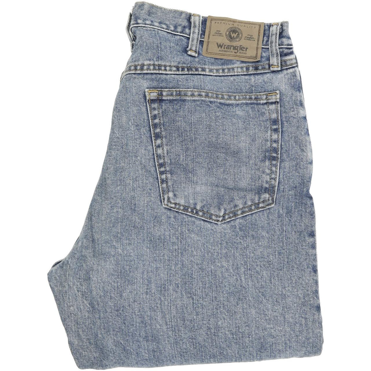 Wrangler Men Blue Straight Regular Jeans W34 L34