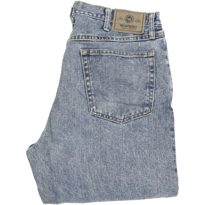 Wrangler Men Blue Straight Regular Jeans W34 L34