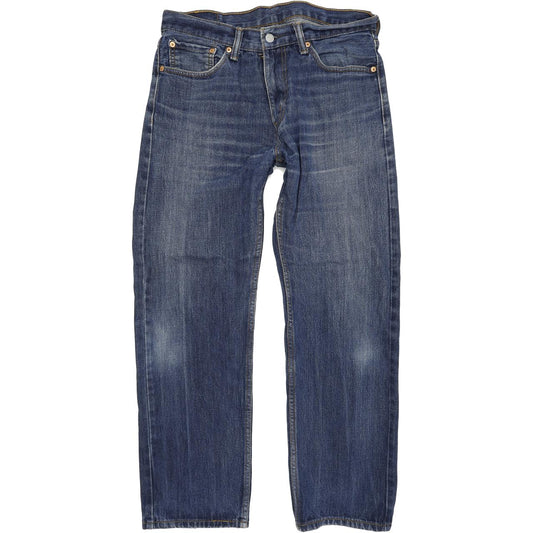 Levi's 505 Men Blue Straight Regular Jeans W33 L30