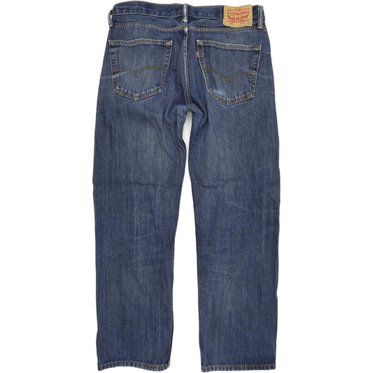 Levi's 505 Men Blue Straight Regular Jeans W33 L30