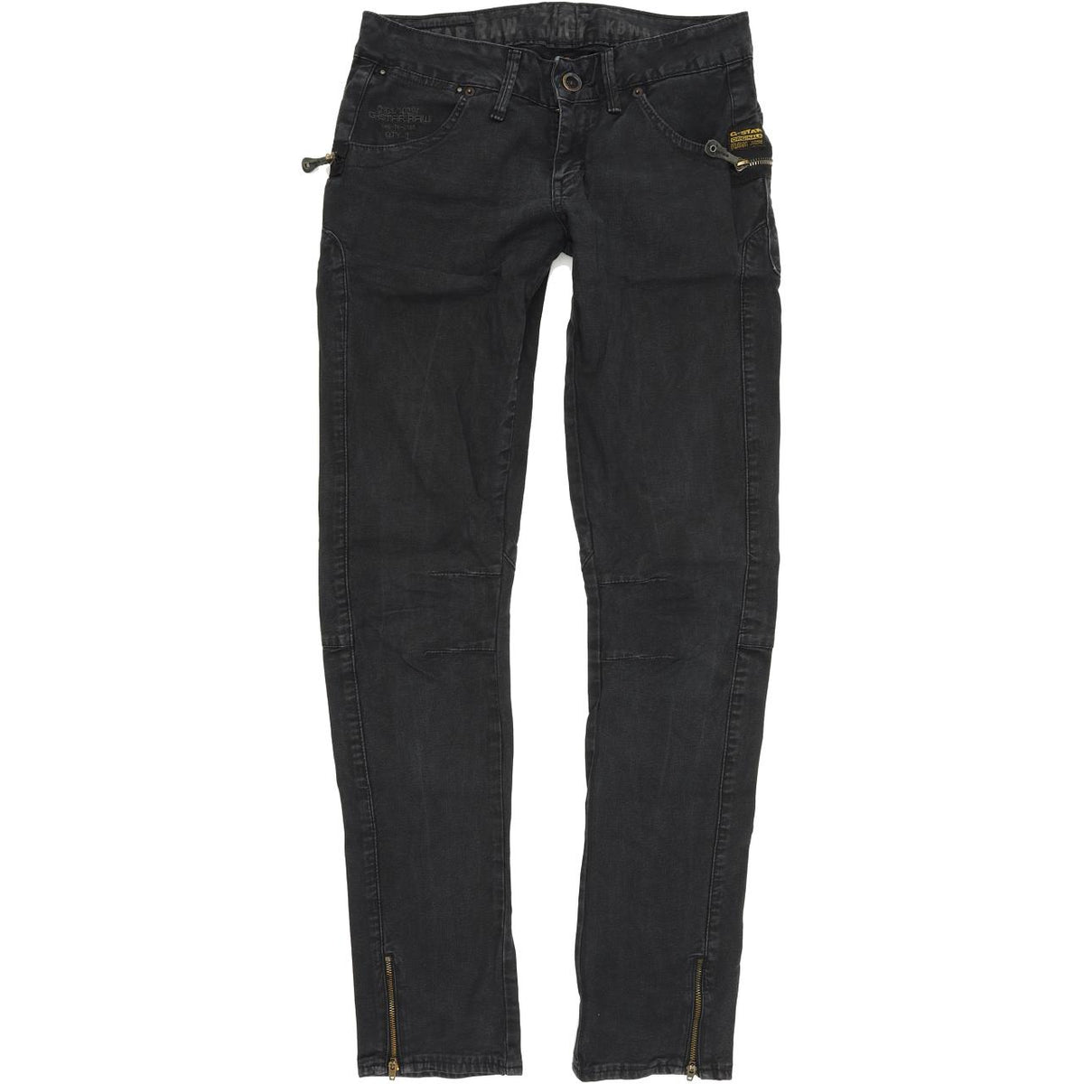 G-Star Jack Women Grey Skinny Slim Stretch Jeans W28 L32
