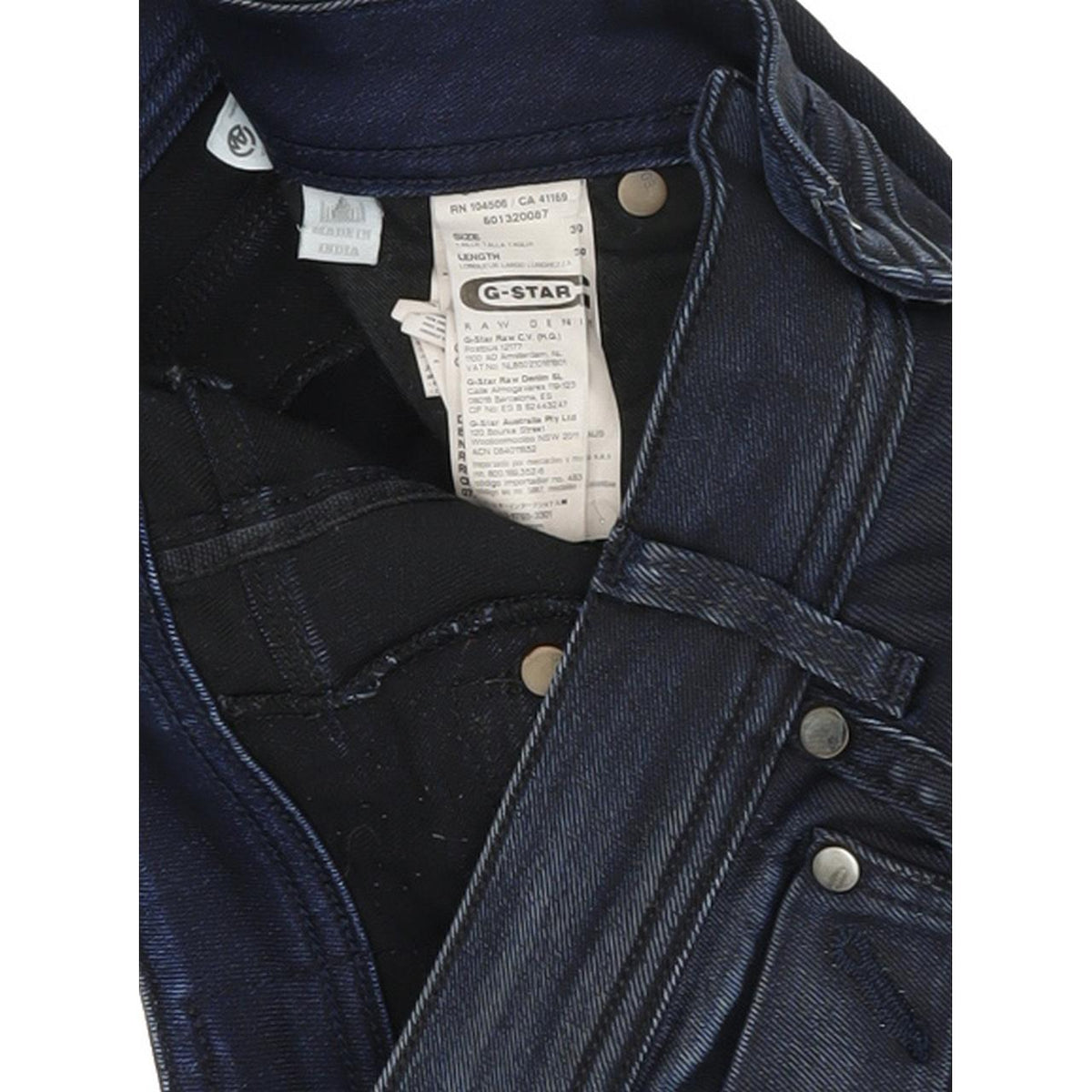 G-Star Attacc Women Blue Straight Regular Stretch Jeans W30 L30
