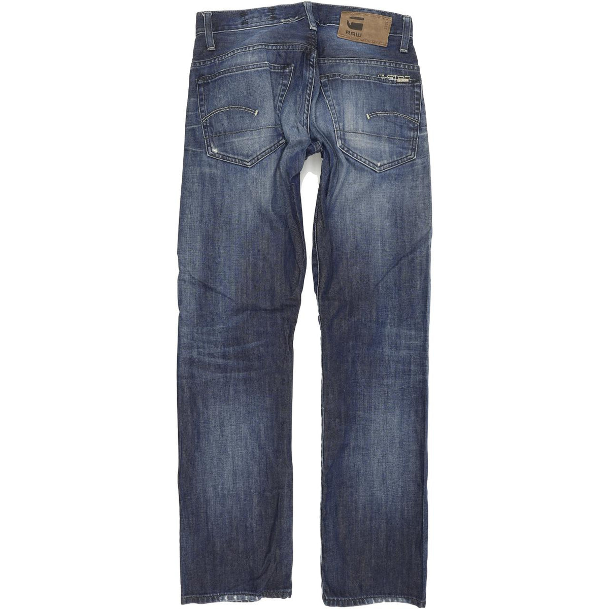 G-Star 3301 Women Blue Straight Regular Jeans W29 L32