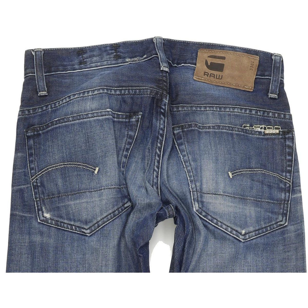 G-Star 3301 Women Blue Straight Regular Jeans W29 L32