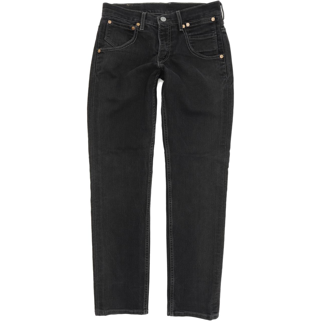 Levi's 511 Men Charcoal Skinny Slim Stretch Jeans W30 L32