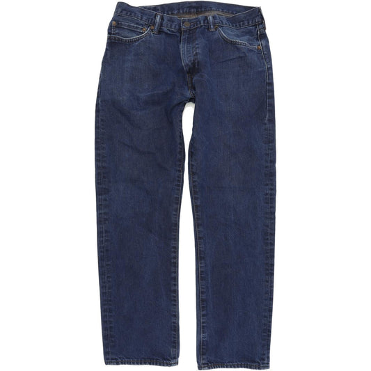 Levi's Men Blue Straight Regular Jeans W34 L30