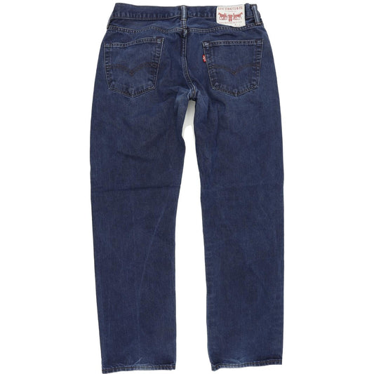 Levi's Men Blue Straight Regular Jeans W34 L30