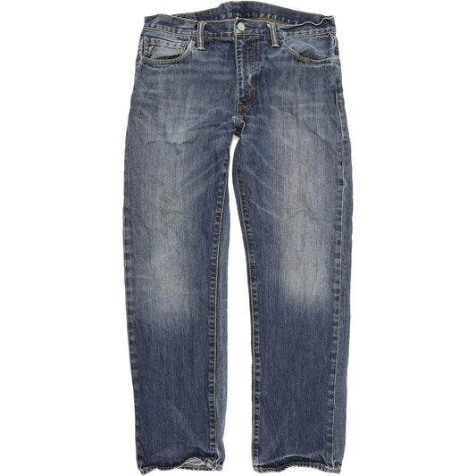 Levi's Men Blue Straight Regular Jeans W33 L30
