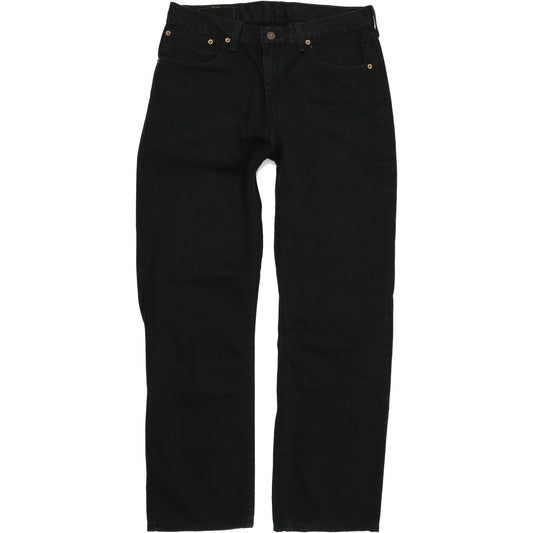 Levi's 751 Men Black Straight Regular Jeans W33 L30