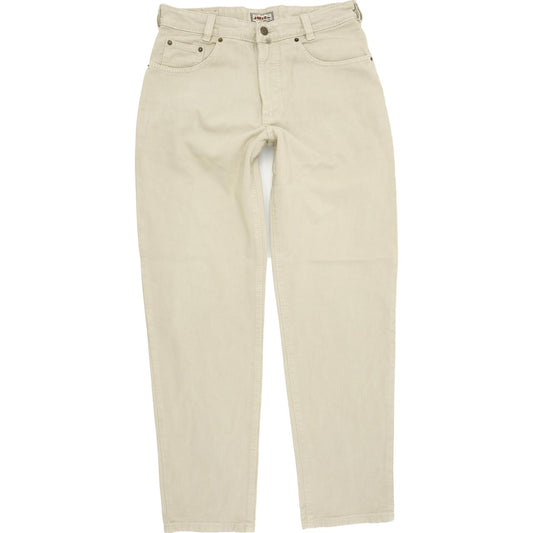 Joker Three Famous Tailors Men Beige Straight Regular Jeans W32 L32