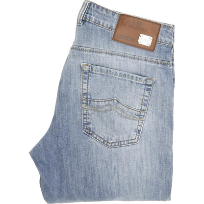 Joker Cash on Delivery Men Blue Skinny Slim Stretch Jeans W34 L32