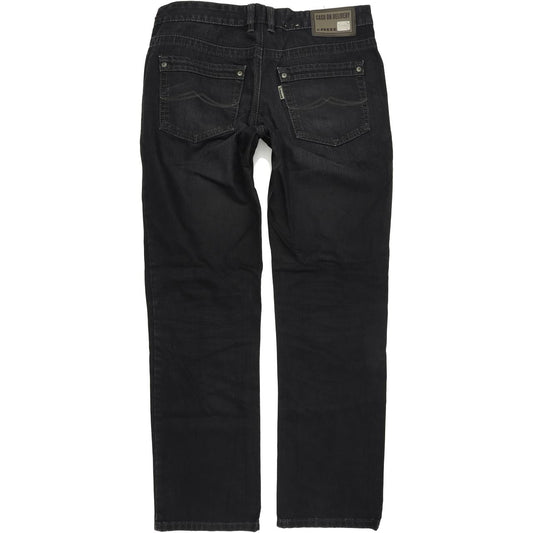 Joker Cash on Delivery Men Charcoal Straight Regular Jeans W35 L34