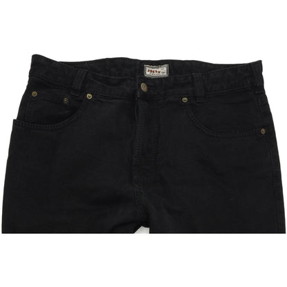 Joker Three Famous Tailors Men Black Straight Regular Jeans W36 L30