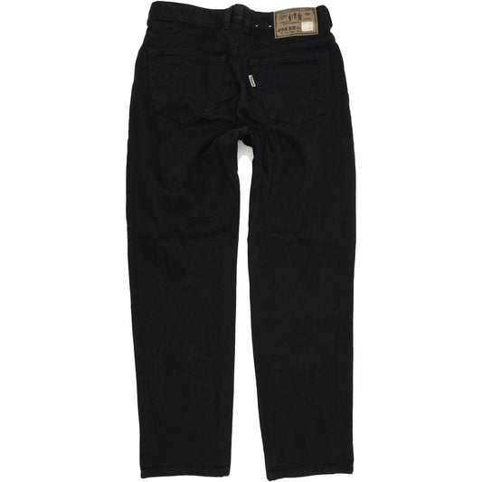 Joker Double Saddle Stitched Men Black Straight Regular Jeans W33 L32