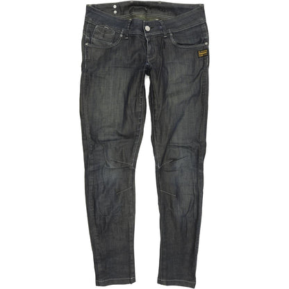 G-Star Fender Women Blue Skinny Slim Stretch Jeans W28 L30