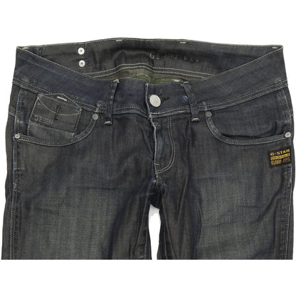 G-Star Fender Women Blue Skinny Slim Stretch Jeans W28 L30