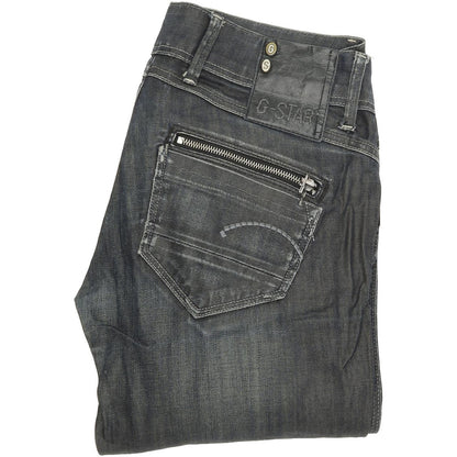 G-Star Fender Women Blue Skinny Slim Stretch Jeans W28 L30