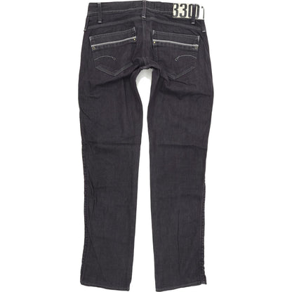 G-Star Saville Women Blue Straight Regular Stretch Jeans W28 L30