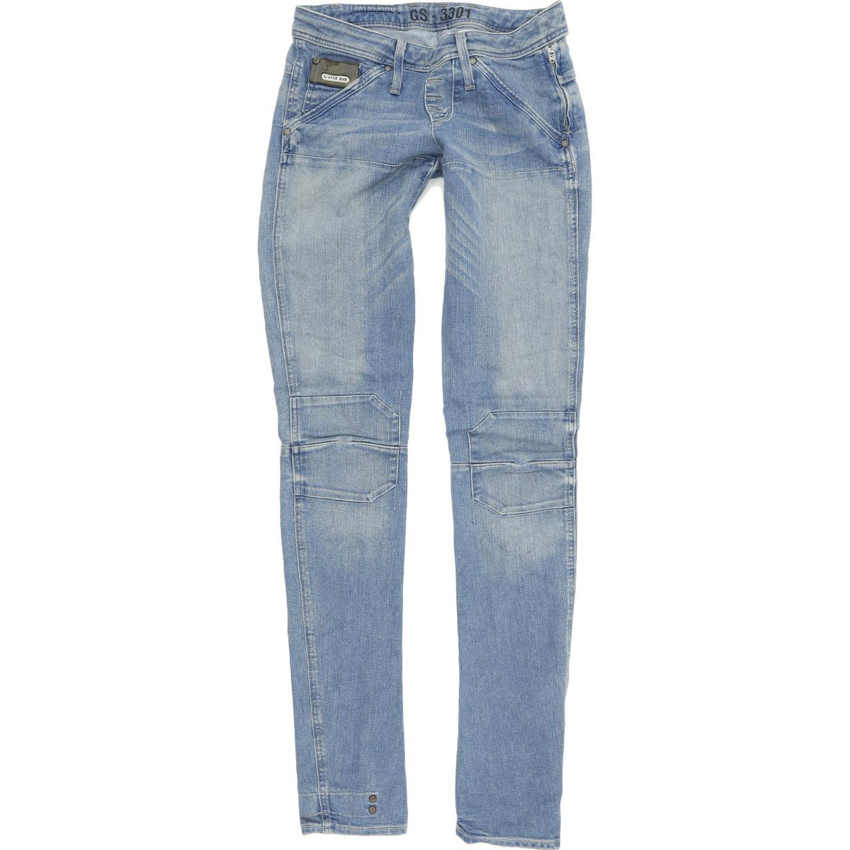 G-Star Dean  Women Blue Skinny Slim Stretch Jeans W25 L32