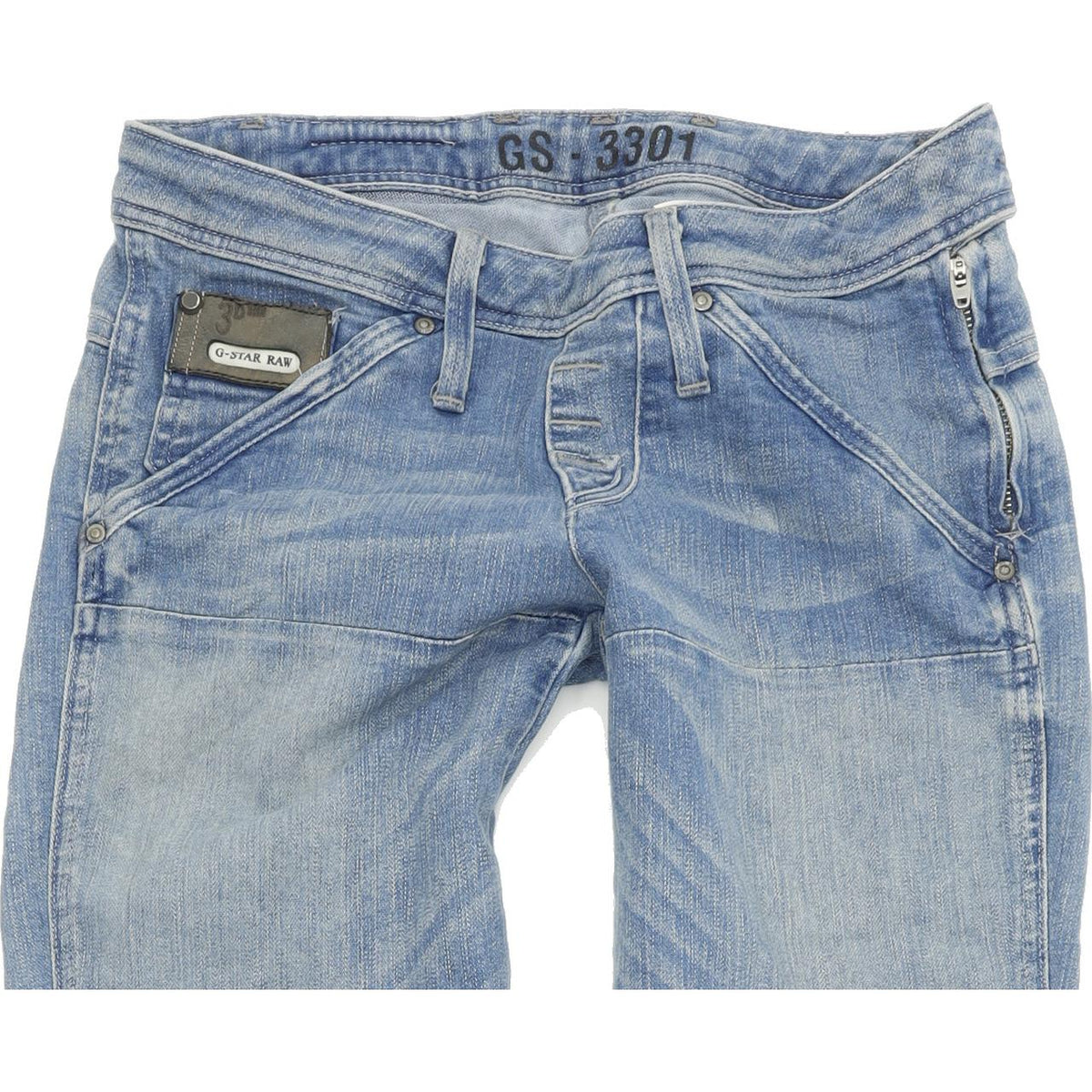 G-Star Dean  Women Blue Skinny Slim Stretch Jeans W25 L32