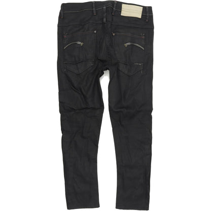G-Star Kris Women Black Tapered Loose Stretch Jeans W25 L32