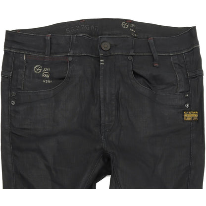 G-Star Kris Women Black Tapered Loose Stretch Jeans W25 L32