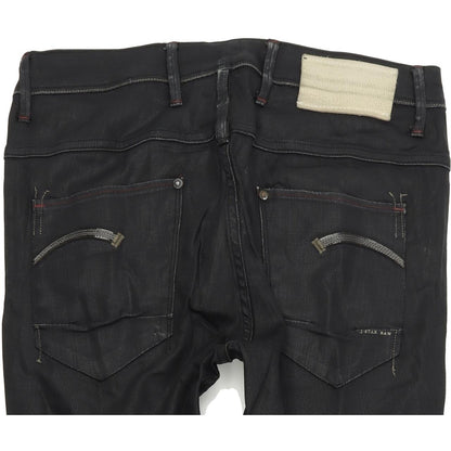 G-Star Kris Women Black Tapered Loose Stretch Jeans W25 L32